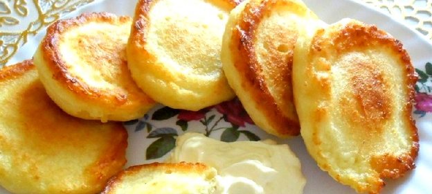 Оладьи с творогом