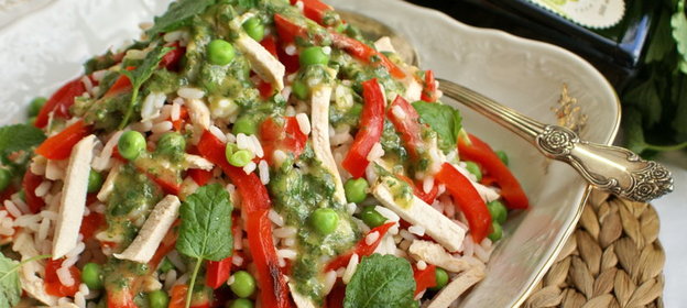 Салат с цыплёнком