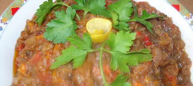 Икра заморская, то бишь баклажанная, по-криворожски