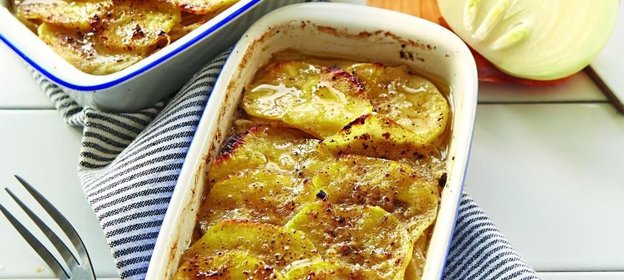 Запеканка из картофеля с грибным ароматом