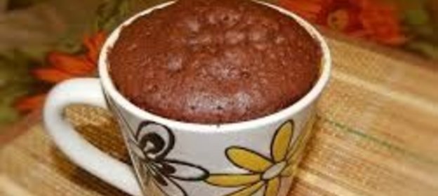 Кекс в чашке за 5 минут