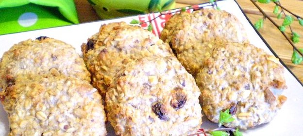 Геркулесовое печенье диетическое