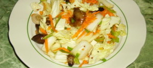 Салат овощная фантазия :)