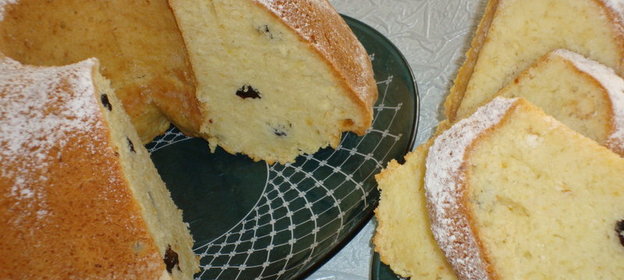 Кекс на кефире - вариант