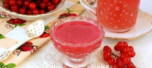 Желе из калины