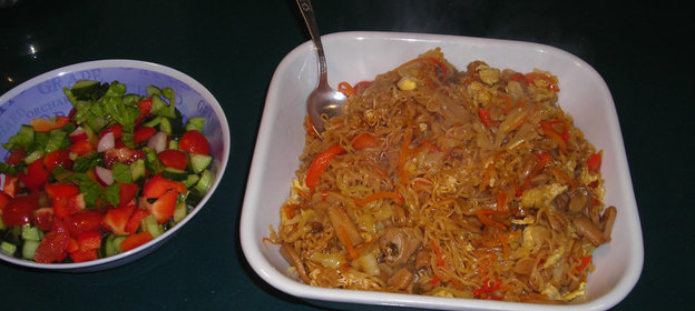 ЛАПША НУДЛЕС С ОВОЩАМИ