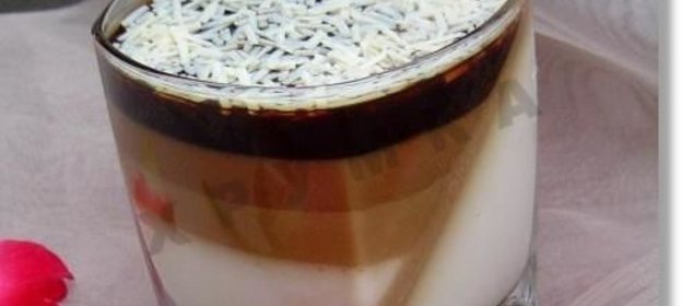 Шоколадное желе