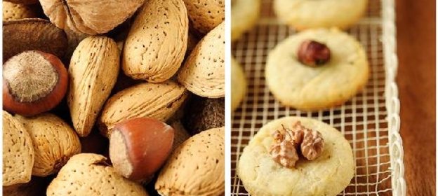 Несладкое сырное печенье с розмарином и орехами