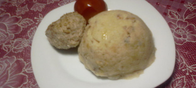 Бабушкина каша из жареной манной крупы