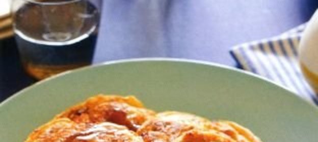 Оладьи с итальянскими колбасками