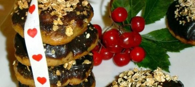 Мягкое печенье с бананом и творогом