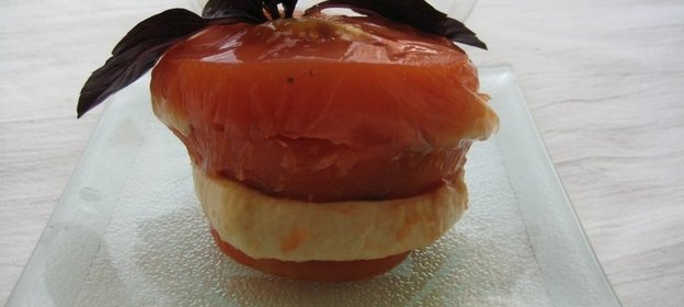 Сырная закуска с помидорами в желе