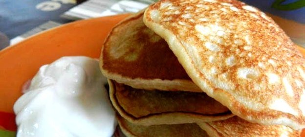 Оладьи на ряженке