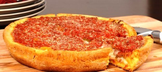 Фаршированная пицца по‑чикагски