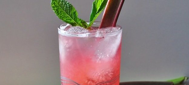 Морс из ревеня