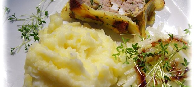 Мясная запеканка Весеннее настроение