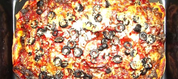 Тонкая пицца