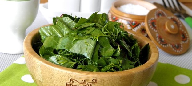 Салат из щавеля