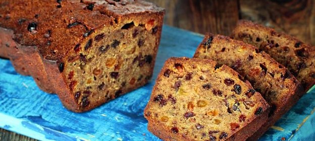 Английский кекс на пиве