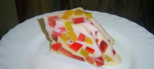 Желейно-персиковый десерт (вариант)