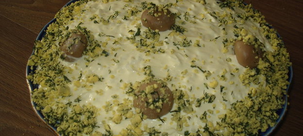 Грибы под шубой