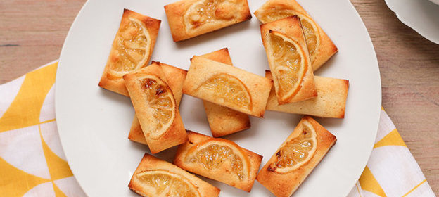 Французское печенье финансье с лимоном