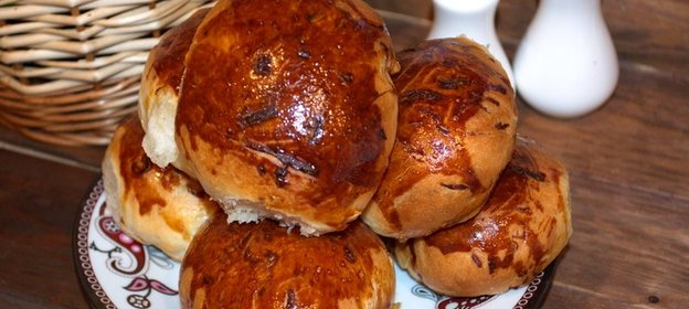 Булочки из дрожжевого теста в духовке