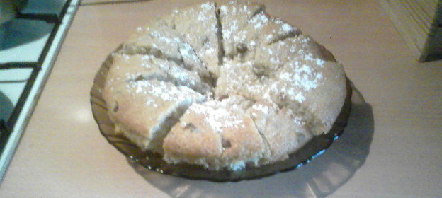 Булочки с изюмом