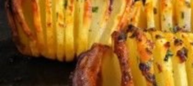 Клецки картофельные, фаршированные хлебом