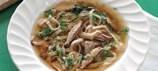 Лапша грибная