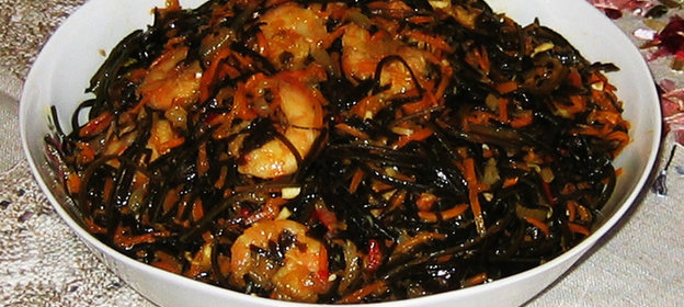 САЛАТ ИЗ МОРСКОЙ КАПУСТЫ