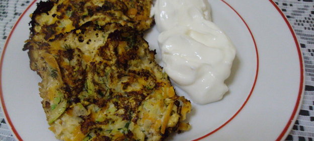 Оладьи с морковью и кабачками БЕЗ муки