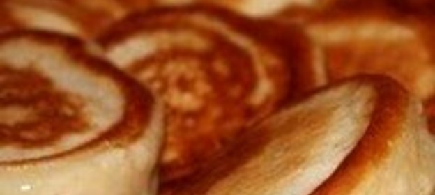 Оладья из яблок с шампанским