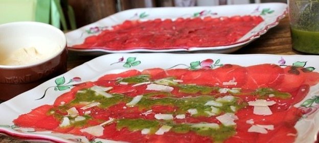 Соус для карпаччо из говядины