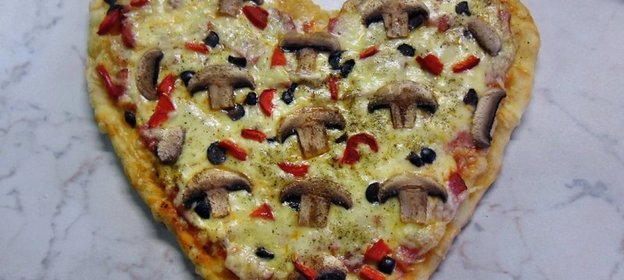 Пицца для всех влюблённых