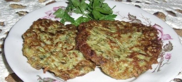 Оладьи из кабачков