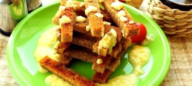 Чесночный соус для гренок