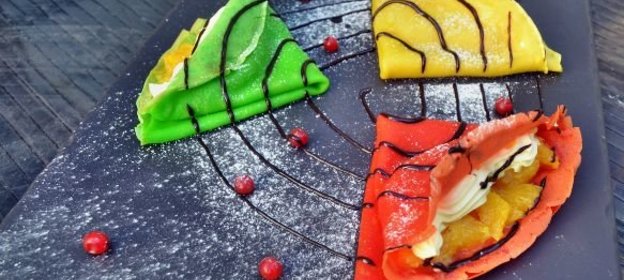 Пирог из хлеба с мясом