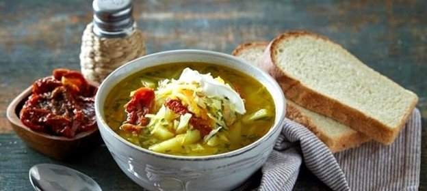 Щи с капустой