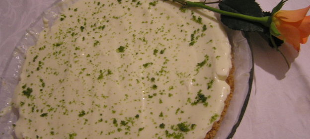 Key Lime Pie с белым шоколадом ( посвящается всем папам)