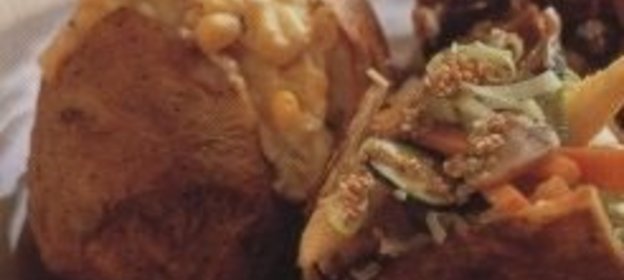 Макароны с грибами и орехами