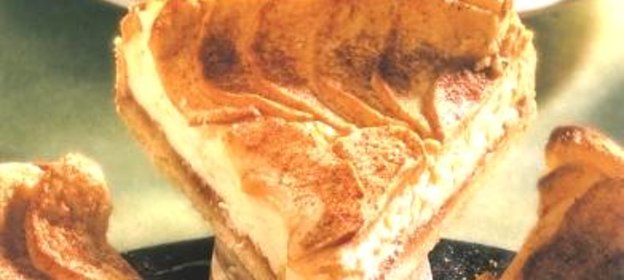 Творожно-яблочная запеканка