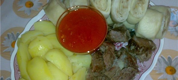 Бламанже-белая еда