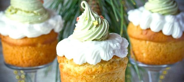 Лимонные кексы