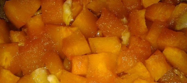 Тыква в лимонной карамели