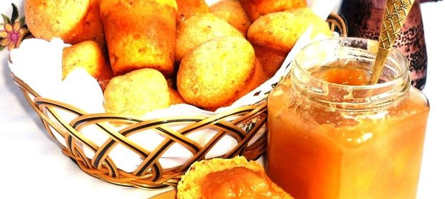 Тыквенные булочки к чаю (очень удачные,без масла и яиц)