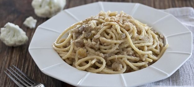 Паста с цветной капустой