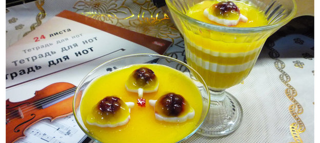 Желейный десерт «Муза»