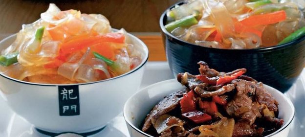 Соевая лапша с говядиной