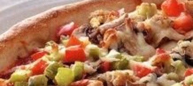 Пицца на гриле